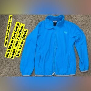 The North Face Kids Bright Blue Fleece Jacket